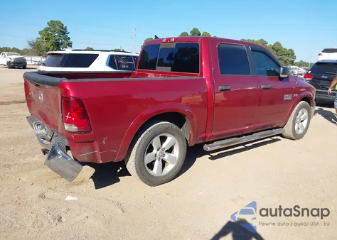 2015 Ram 1500 Outdoorsman из США, поврежденный, VIN 1C6RR6LT0FS639442